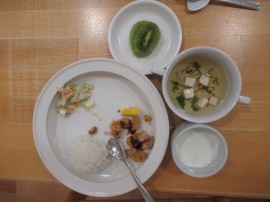 給食の様子