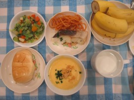 給食の様子