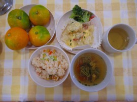 給食の様子