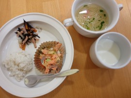 給食の様子