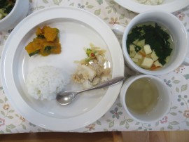 給食の様子