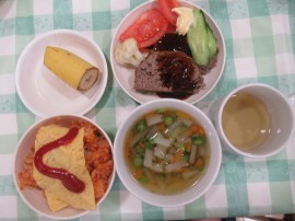 給食の様子