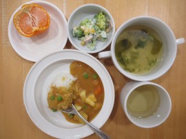 給食の様子
