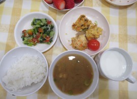給食の様子