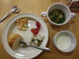 給食の様子