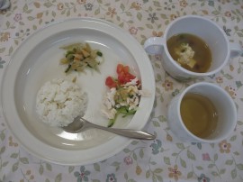 給食の様子