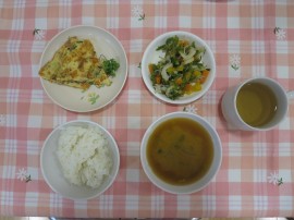 給食の様子