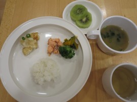 給食の様子