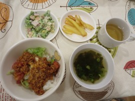 給食の様子