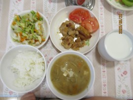 給食の様子
