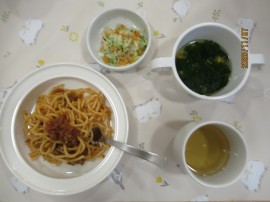 給食の様子