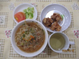 給食の様子
